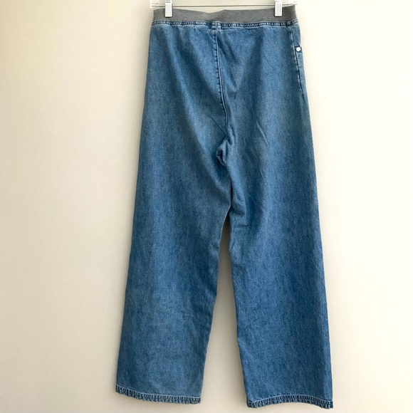 Zonz High Rise Drawstring Comfy Jeans Small - Picture 4 of 6